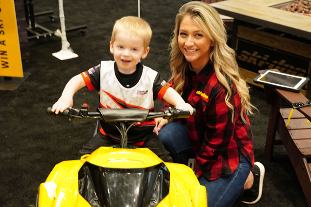 Youth Snowmobiles - Big East Powersports Show
